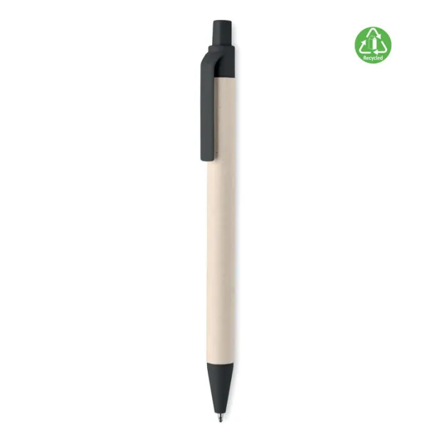 MITO PEN Milk carton paper ball pen Black