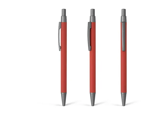 PLATINUM SOFT metal ball pen Red