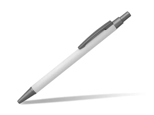 PLATINUM SOFT metal ball pen White