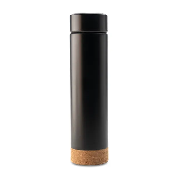 OSSEO vacuum bottle 450 ml Black