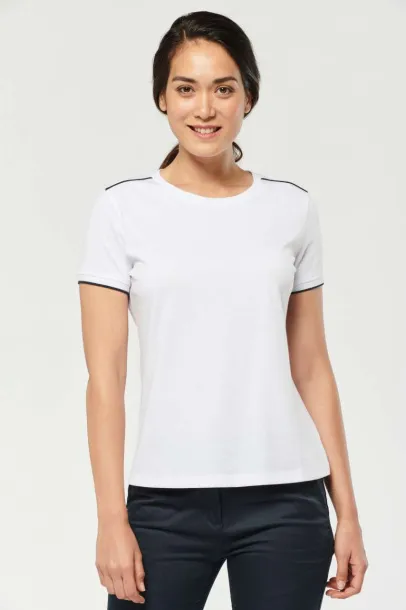  LADIES SHORT-SLEEVED DAYTODAY T-SHIRT - 190 g/m² - Designed To Work Navy Vino