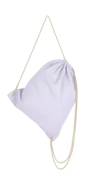  Organic Cotton Drawstring Backpack - SG Accessories - BAGS (Ex JASSZ Bags) Snowwhite