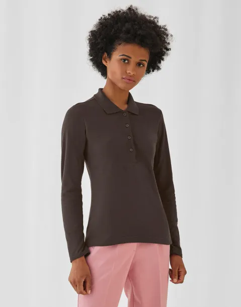  Safran Pure LSL/women Polo - B&C