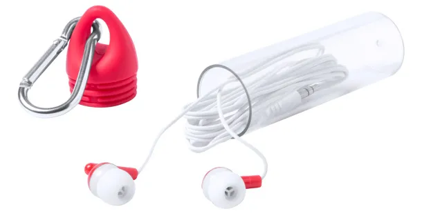 Kelty earphones Red White