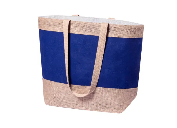 Paralia beach bag Dark blue Natural