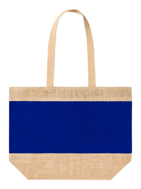 Paralia beach bag Dark blue Natural