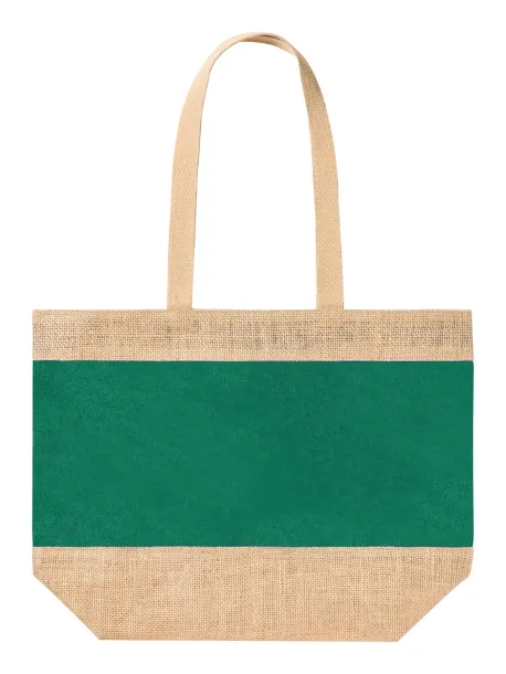 Paralia beach bag Green Natural