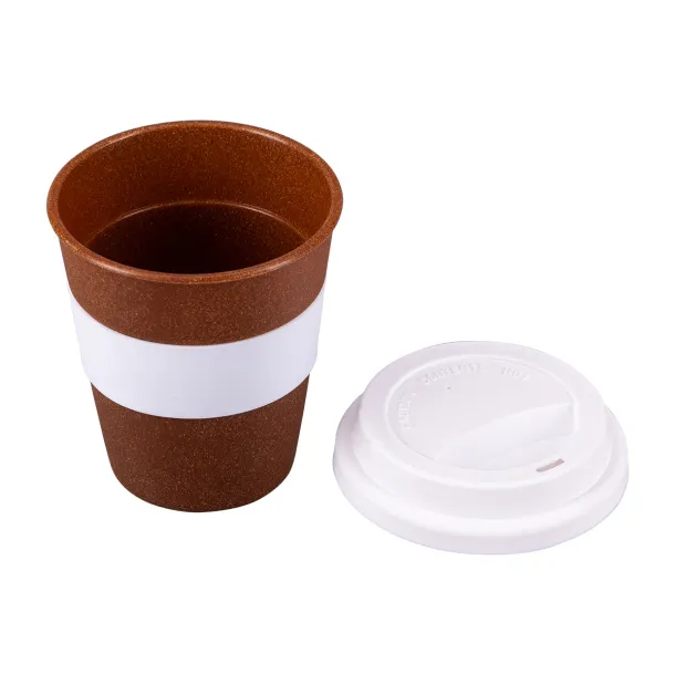 MANILA 350 ml bamboo mug White