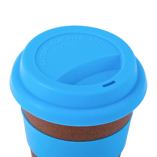 MANILA 350 ml bamboo mug Blue