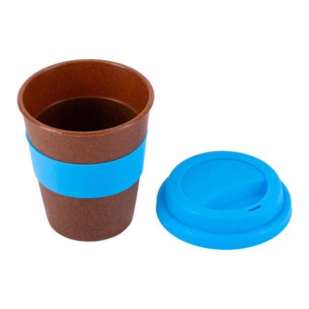 MANILA 350 ml bamboo mug Blue