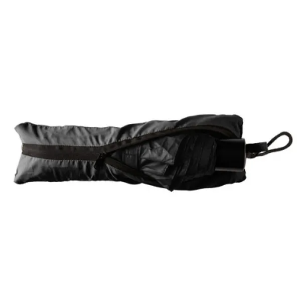  Foldable umbrella, shopping bag black