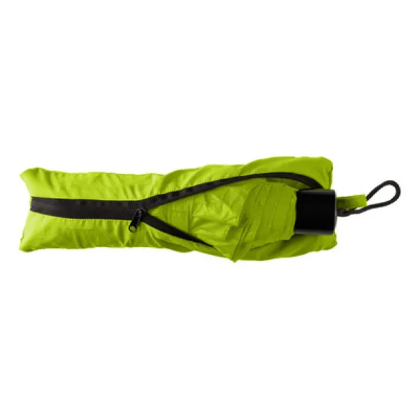  Sklopivi kišobran s torbom za kupovinu lime green