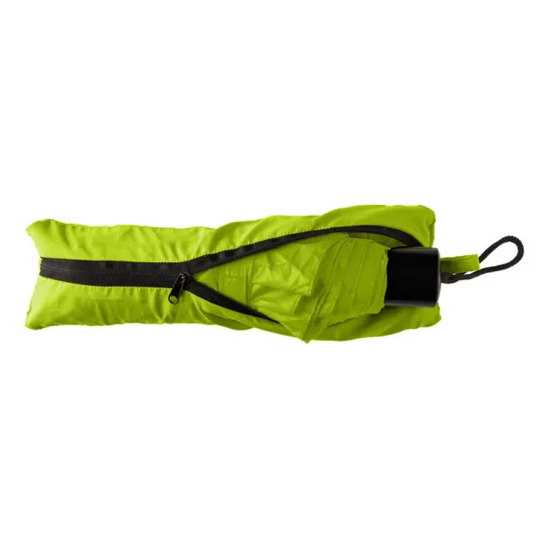 Sklopivi kišobran s torbom za kupovinu lime green