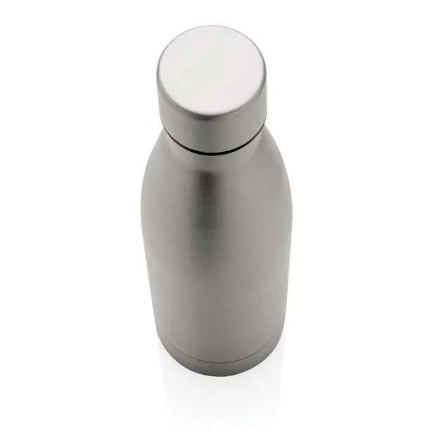  RCS Recycled stainless steel solid vacuum bottle - XD Collection Grey 