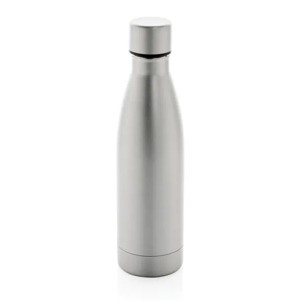  RCS Recycled stainless steel solid vacuum bottle - XD Collection Grey 