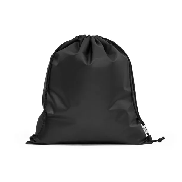 PEMBA RPet drawstring bag Black