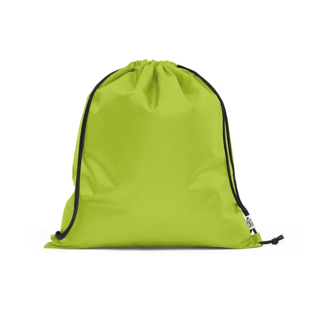 PEMBA RPet drawstring bag Light green