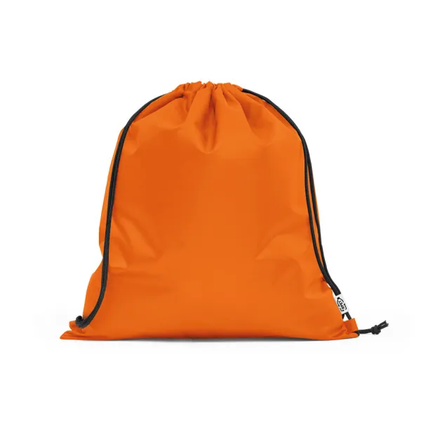 PEMBA RPet drawstring bag Orange