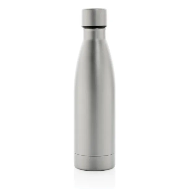  RCS Recycled stainless steel solid vacuum bottle - XD Collection Grey 