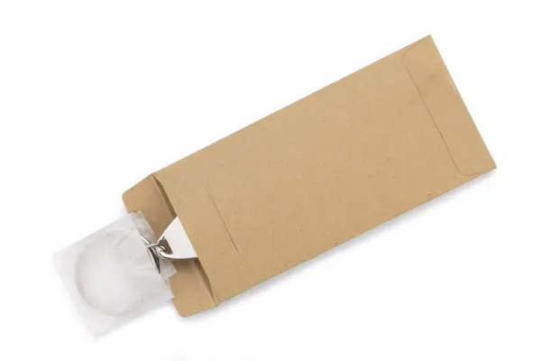 APER privjesak za ključeve 2 u 1 srebrny