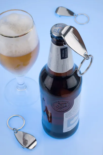 APER Keychain 2 in 1 srebrny