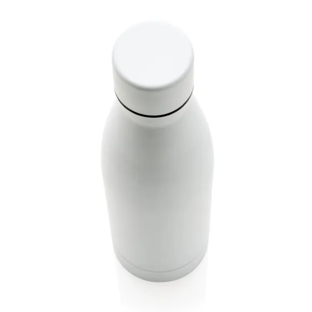  RCS Recycled stainless steel solid vacuum bottle - XD Collection White 