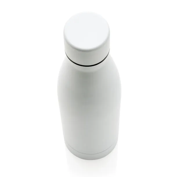  RCS Recycled stainless steel solid vacuum bottle - XD Collection White 