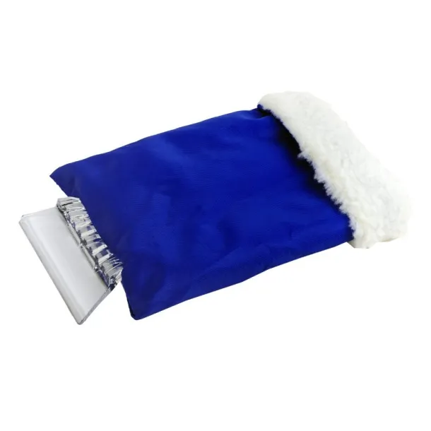 GLOVE ice scraper Blue