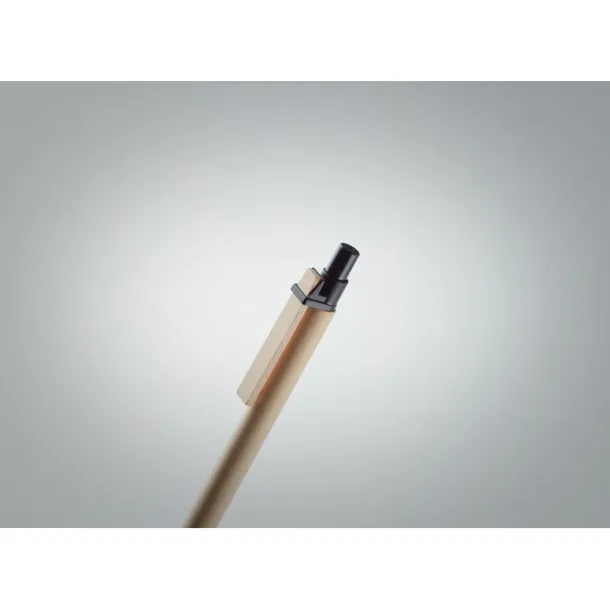 TICINO Paper PLA corn wood ball pen Black