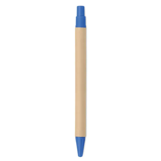 TICINO Paper PLA corn wood ball pen Blue