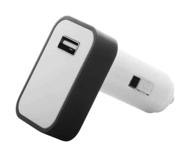 Waze USB car charger Black White