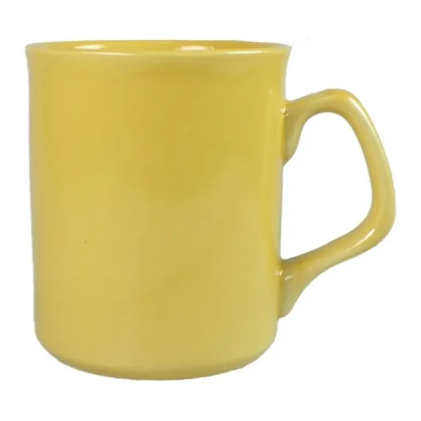  Ceramic mug 250 ml yellow