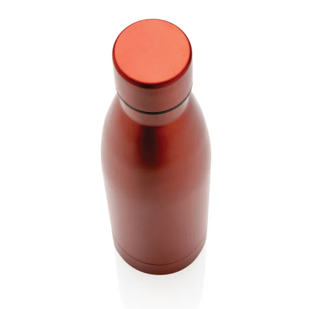  RCS Recycled stainless steel solid vacuum bottle - XD Collection Red 