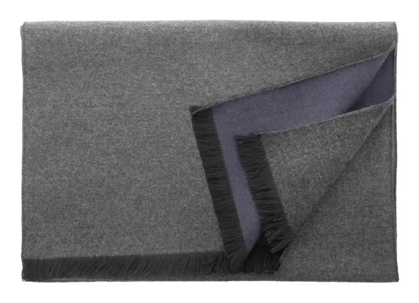 Chamonix men's scarf - André Philippe Dark blue Grey