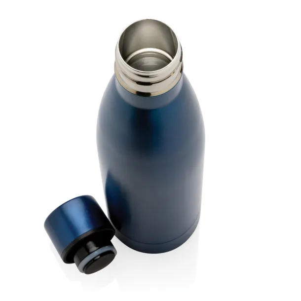  RCS Recycled stainless steel solid vacuum bottle - XD Collection navy