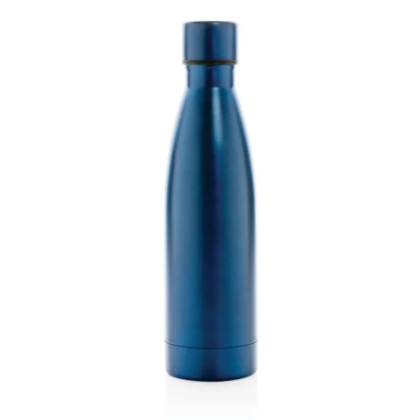  RCS Recycled stainless steel solid vacuum bottle - XD Collection navy