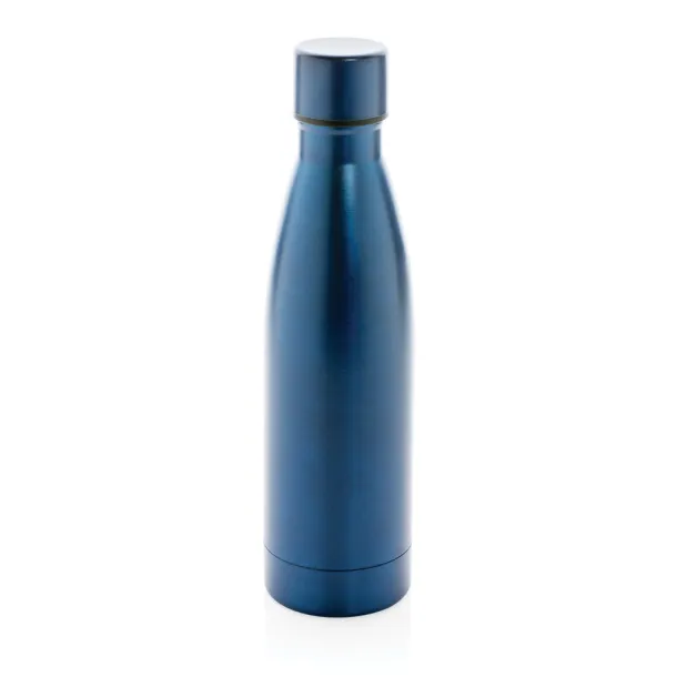  RCS Recycled stainless steel solid vacuum bottle - XD Collection navy