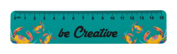 Drawy 15 custom ruler, 15 cm White