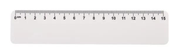 Drawy 15 custom ruler, 15 cm White