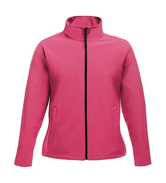  Ženska softshell jakna pogodna za print - Regatta Professional Hot Pink Crna