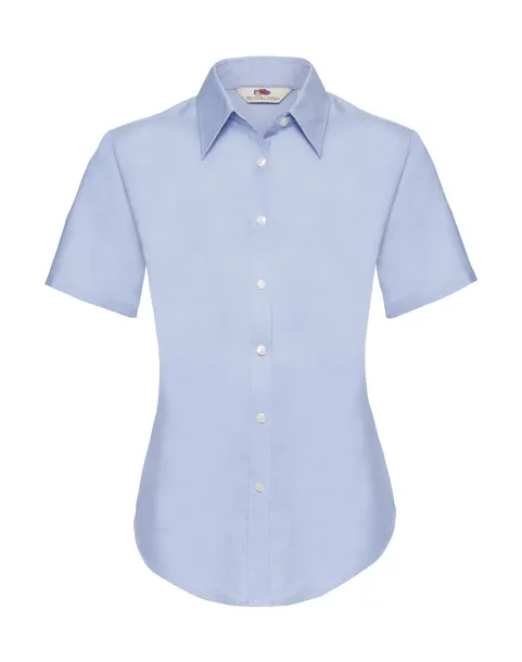  Ladies Oxford Shirt - Fruit of the Loom Oxford Blue