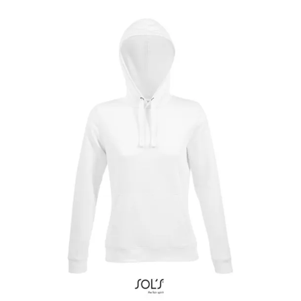  SOL'S SPENCER WOMEN - HOODED SWEATSHIRT - SOL'S White