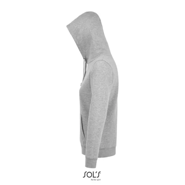  SOL'S SPENCER WOMEN - HOODED SWEATSHIRT - SOL'S Grey Melange