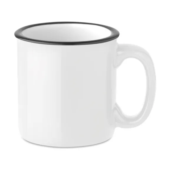 TWEENIES SUBLIM keramička šalica za sublimaciju, 240 ml Crna