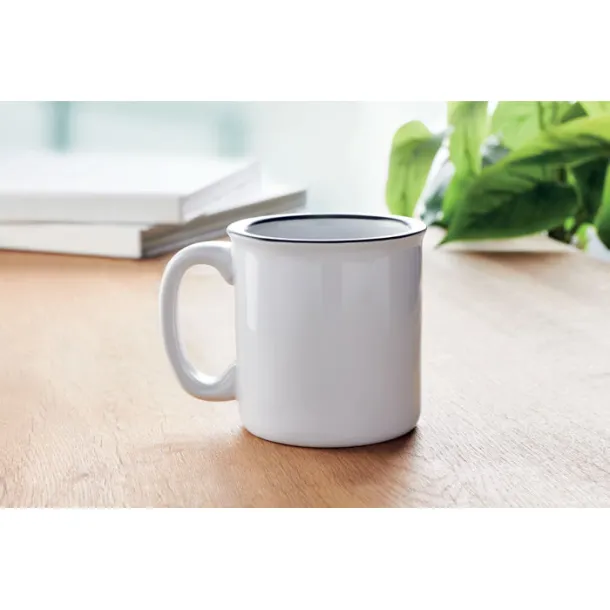 TWEENIES SUBLIM keramička šalica za sublimaciju, 240 ml Crna
