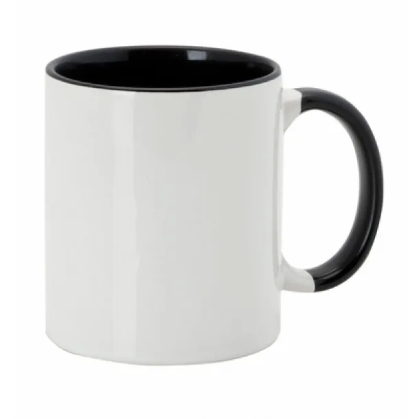  Ceramic mug 350 ml Crna