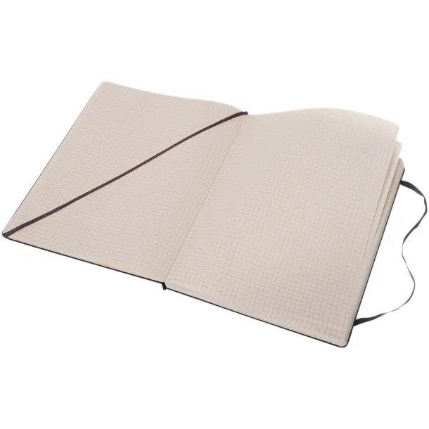 Moleskine Classic XL hard cover notebook - squared - Moleskine Crna