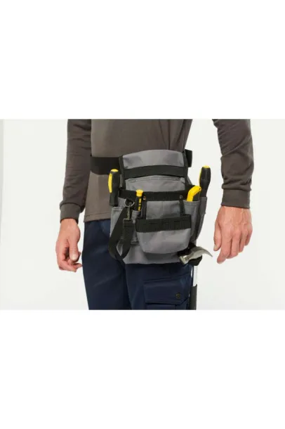  TOOL BAG WITH BELT - Designed To Work Full Grey