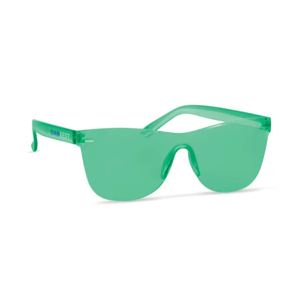 COS sunčane naočale bez okvira transparent green