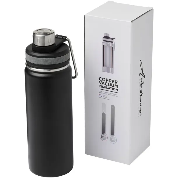 Gessi sportska termos boca, 590 ml Crna